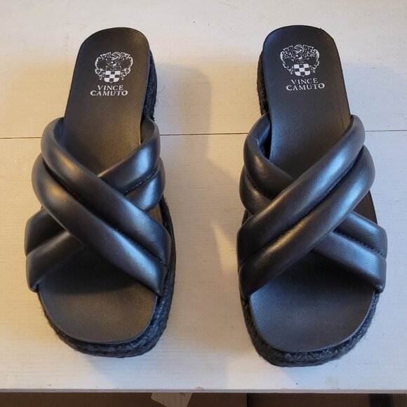 $59 NWT (10) VINCE CAMUTO SENOELL Flatform Espadrille - Picture 2 of 11